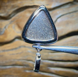 Sterling Silver - SOLID Australian Boulder Opal Pendant