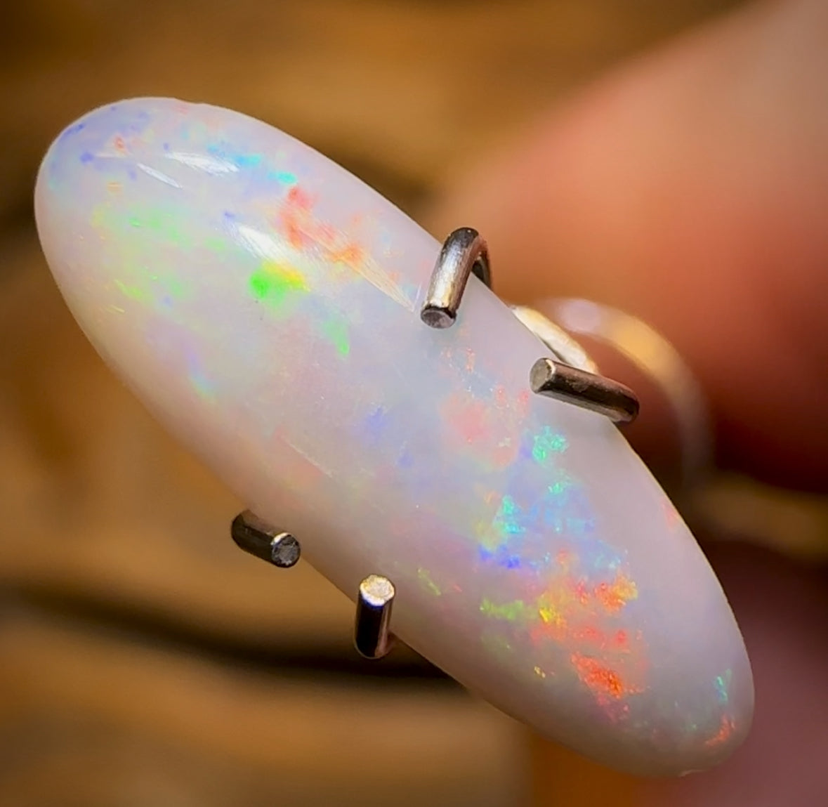 0.95cts - South Australian White Opal