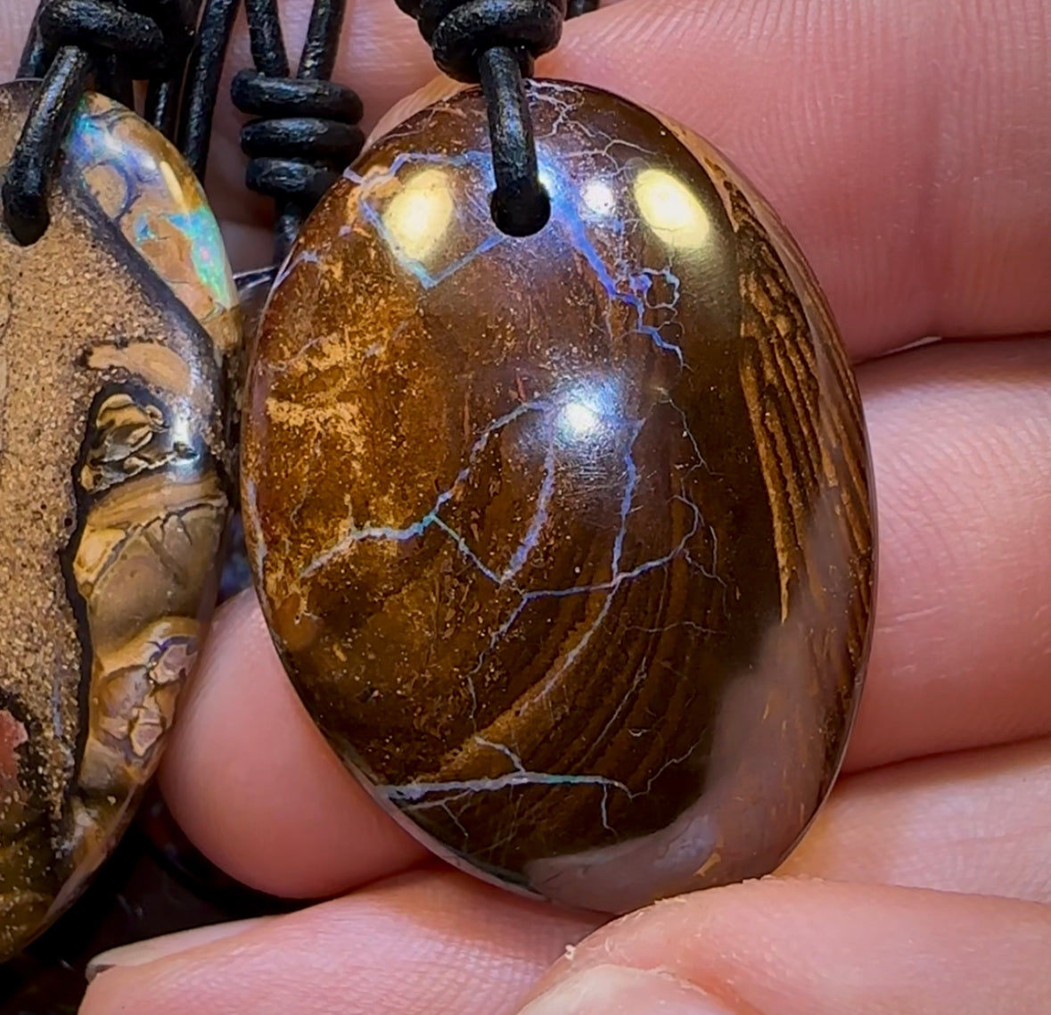 10x Drilled Yowah Boulder Opals. Bulk Wholesale Dealers Package - Opal Whisperers