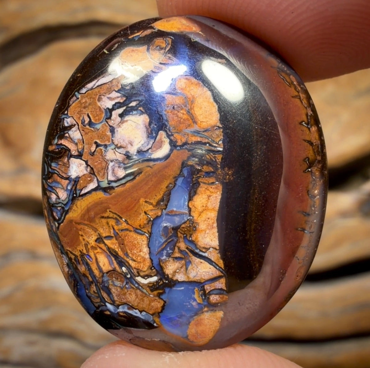 51.1cts - Tribal Yowah Nut Opal. Australian Opal BARGAIN