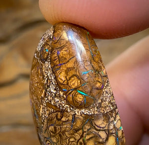 44.5cts - Tribal Australian Boulder Opal - Opal Whisperers