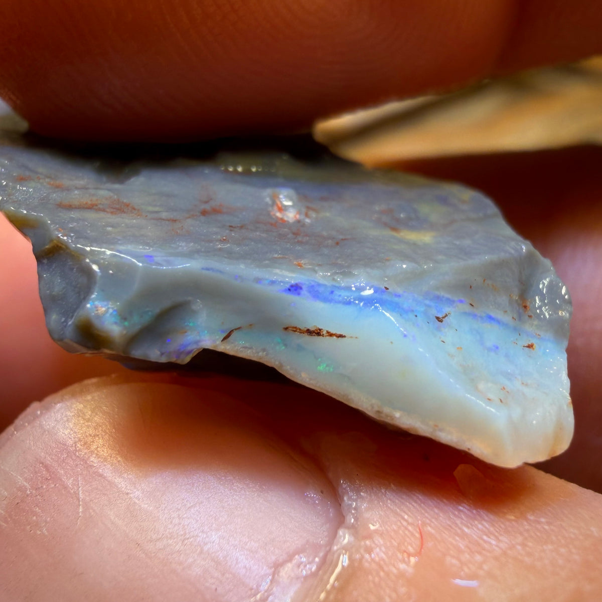 28.7cts - Lightning Ridge Black Opal Rough Piece