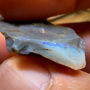 28.7cts - Lightning Ridge Black Opal Rough Piece