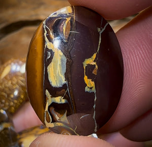 🔒154.9cts - 6x Finished Queensland Boulder Opal Dealers Parcel