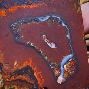 Wild card! 1007cts - 3x Yowah Nut Tribal Opal Rough Parcel. Australian Boulder Opal
