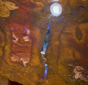 347cts - Block Slab of Queensland Boulder Opal Rough