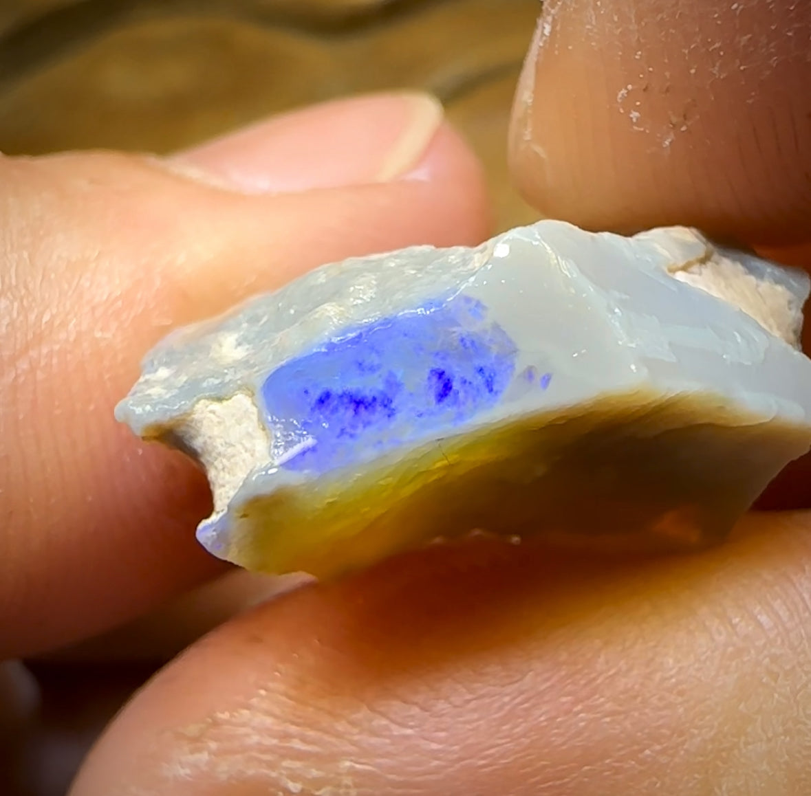 71.5cts - 4x Lightning Ridge Opal Rough Parcel