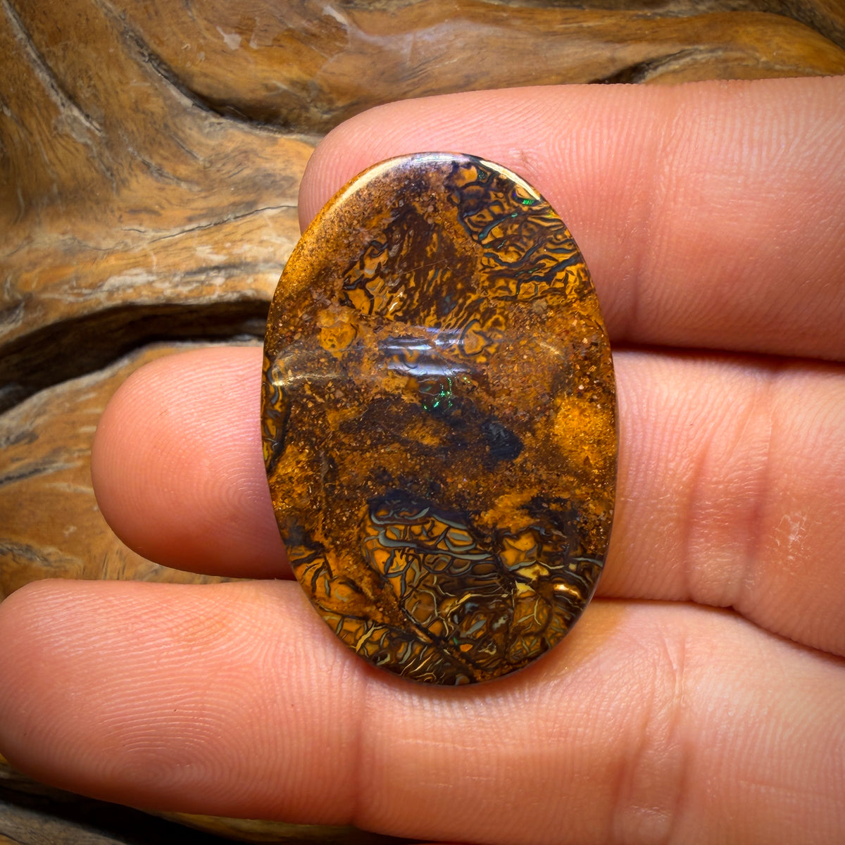 47.2cts - Tribal Yowah Nut Opal. Australian Opal