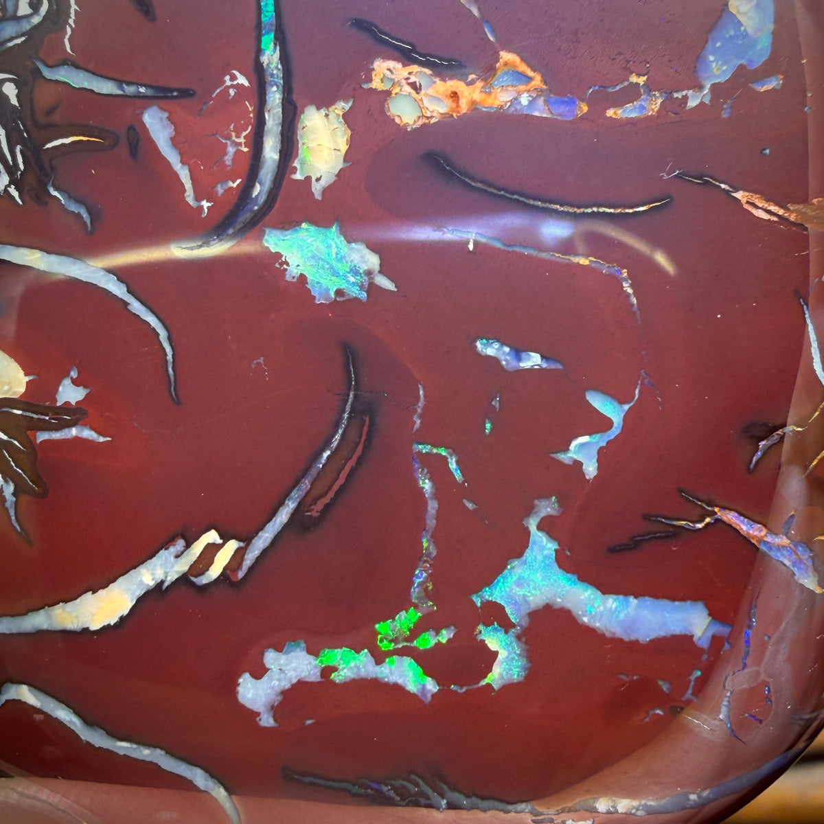 Half Price Card! 320.8cts - Huge Tribal Queensland Boulder Opal from Koroit