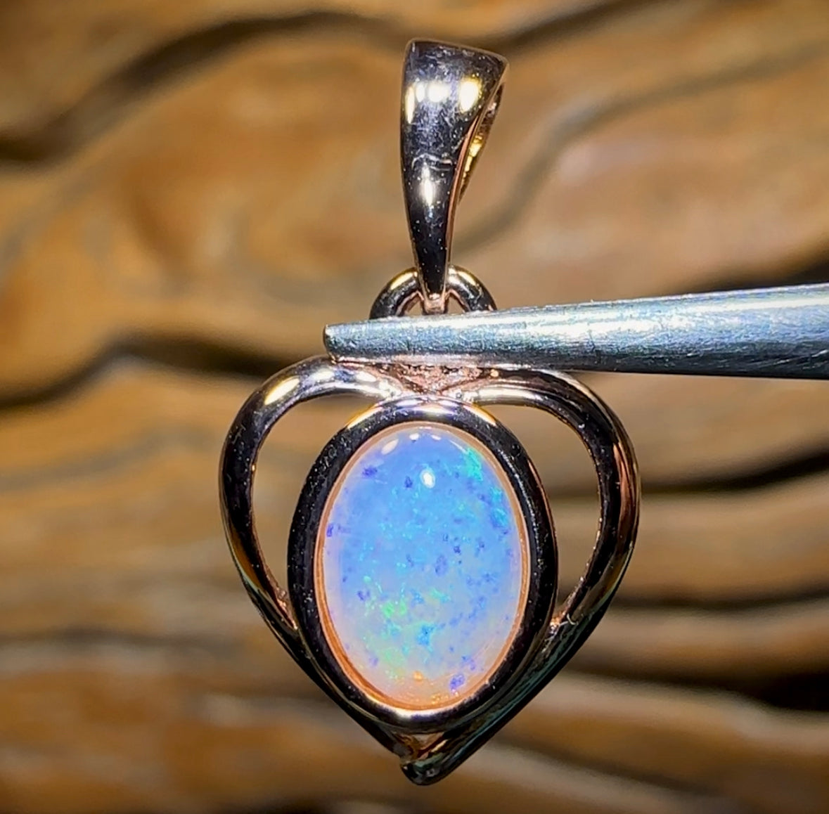 🔒Sterling Silver - WHOLESALE 9 PIECE PENDANT PARCEL. South Australian Solid Opal Jewellery
