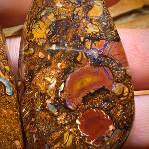 WILDCARD! 152.6cts - Large Tribal Queensland Boulder Opal Pair. Yowah Nut Conglomerate