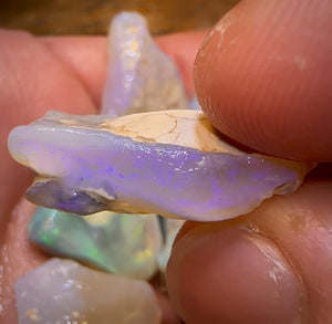 🔒201.2cts - 12x Lightning Ridge Opal Rough Parcel. Serious Cutters!