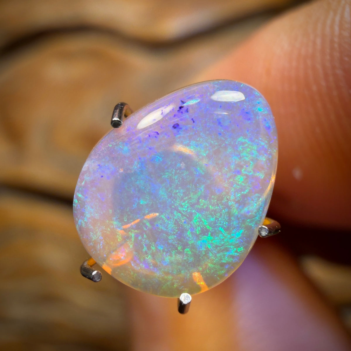 1.6cts - Solid Australian Boulder Pipe Crystal Opal
