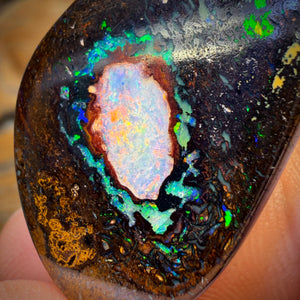 36.2cts - Seltener Yowah Nuss Kristallkern Opal. Australischer Boulder Opal