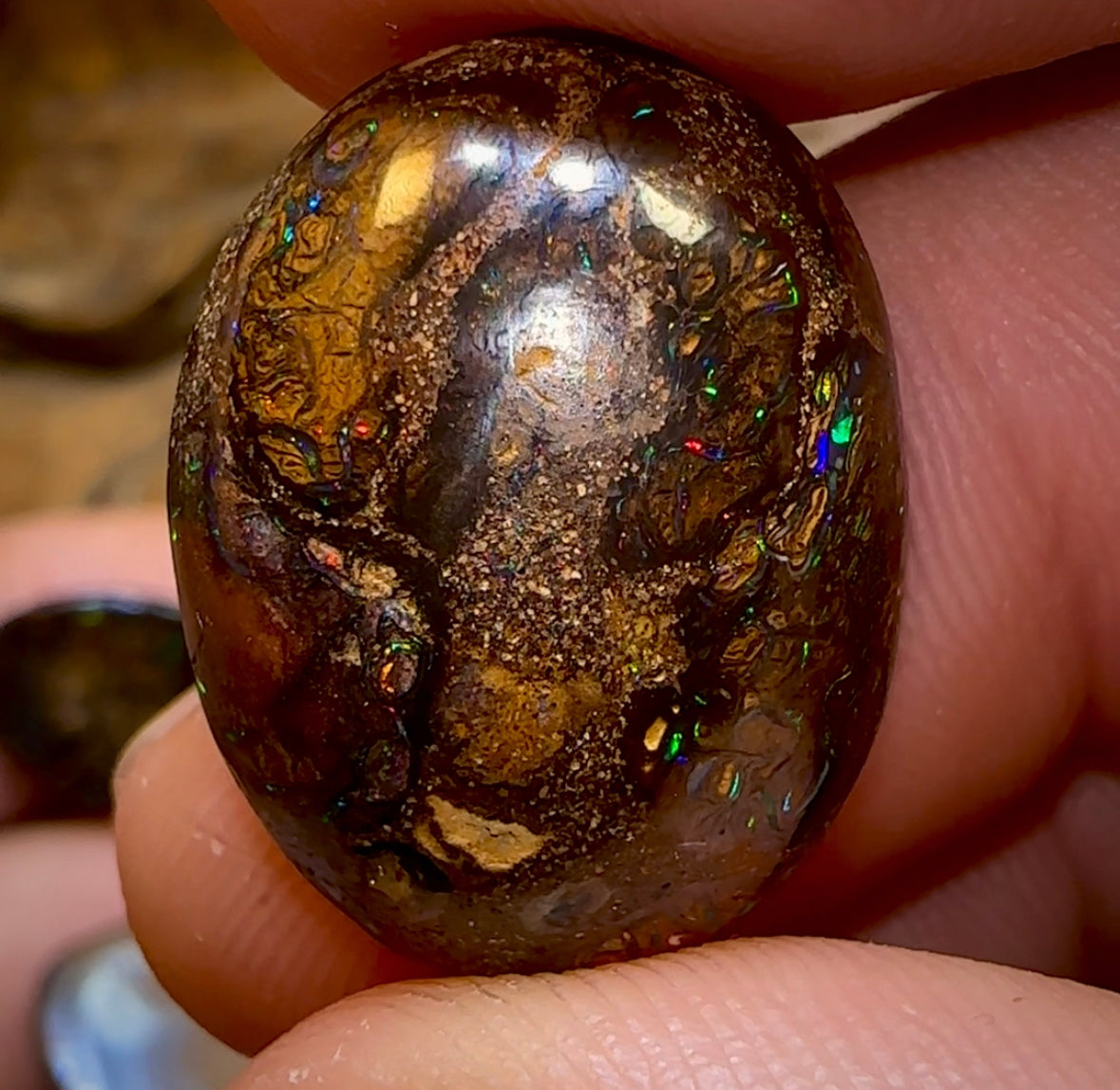 The 123.6cts - 4x Tribal Queensland Boulder Opals. Wholesale Parcel - Opal Whisperers