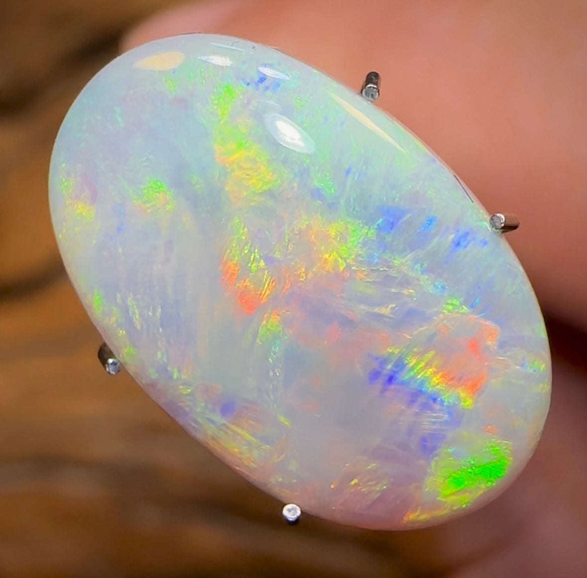 5cts - Australian Dark Opal from Lightning Ridge - Opal Whisperers