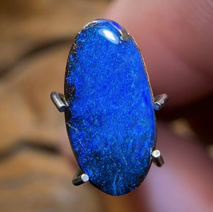 🔨 AUCTION 🔨 1.52cts - Queensland Boulder Solid Seam Opal from Winton