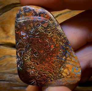 197.1cts - “Dragon Heart” — Double-Sided Masterpiece Australian Boulder Opal from Koroit