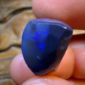 TGIF 28.4cts - Lightning Ridge Black Opal Rough Piece