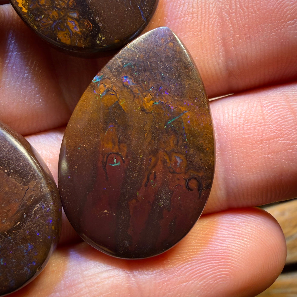 140.1cts - 4x Australian Tribal Boulder Opal’s. Wholesale Parcel