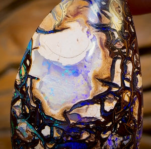Auction Fall-Through = Your Gain! 🔥 Now More Than 50% Off RRP 🚨 34.7cts - Wow Center and Tribal Queensland Boulder Opal from Koroit