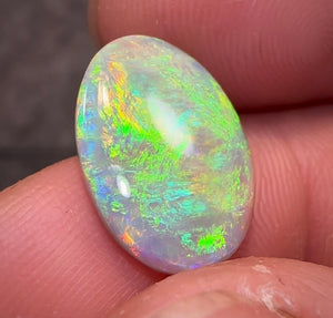 4.95cts - “Heritage Collection” Lightning Ridge Solid Semi Black Opal - Opal Whisperers