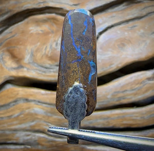 Solid Reef Landscape Queensland Boulder Unisex Opal Pendant