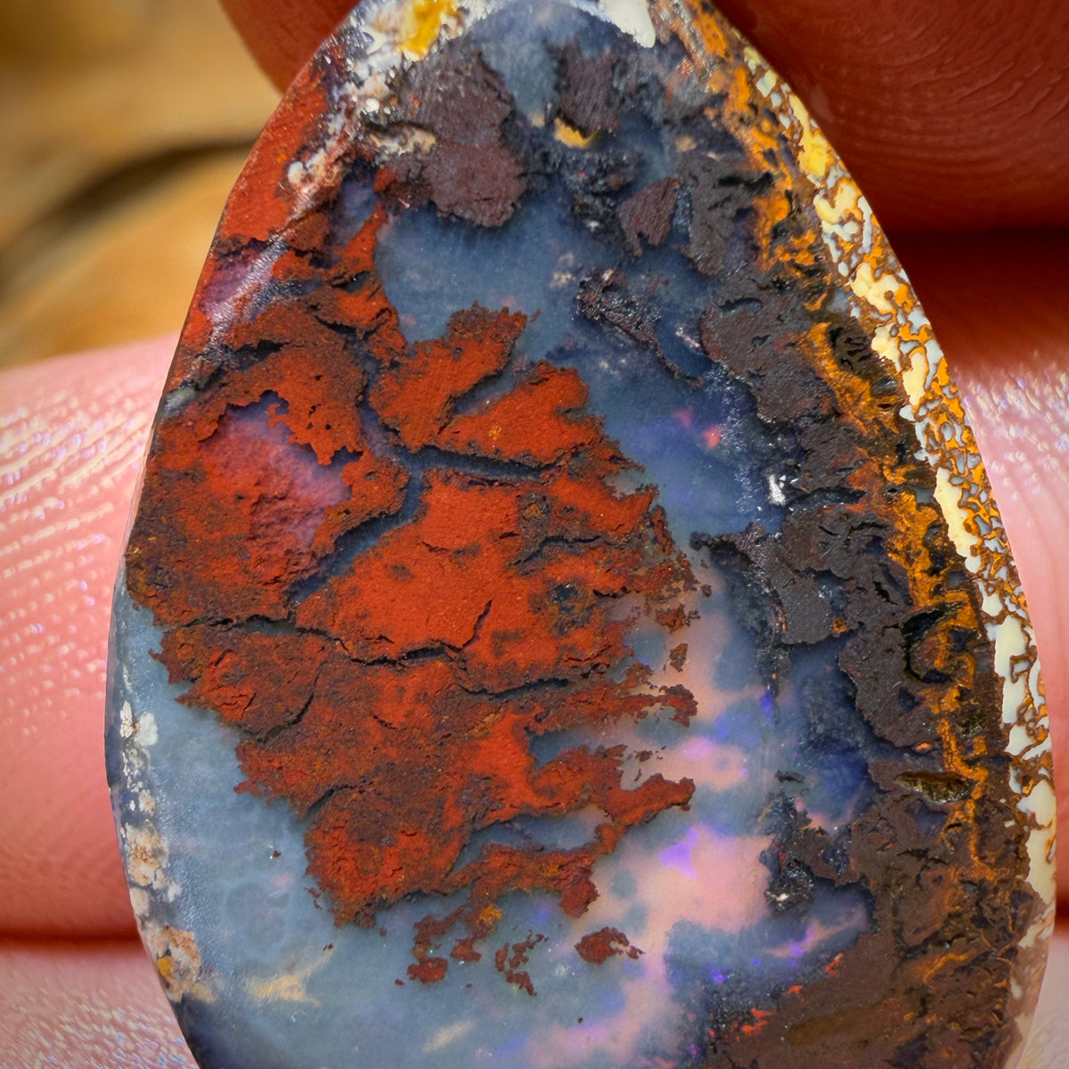 28.2cts - Bargain Yowah Nut Kernel Opal Rub. Australian Opal