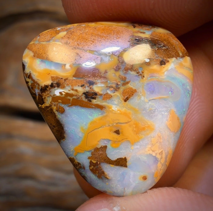 🔨 AUCTION 🔨 No Reserve 19.8cts - Yowah Nut Opal. Australian Opal