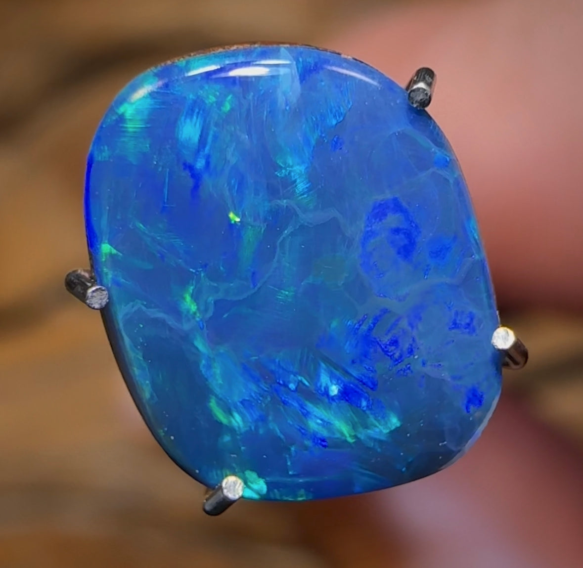 2.2cts - Australian Boulder Opal Doublet BARGAIN - Opal Whisperers