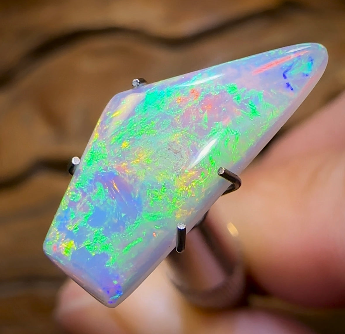 1.95cts - Top GEM QUALITY South Australian Crystal Opal 35+ Yr Old Heritage Collection - Opal Whisperers