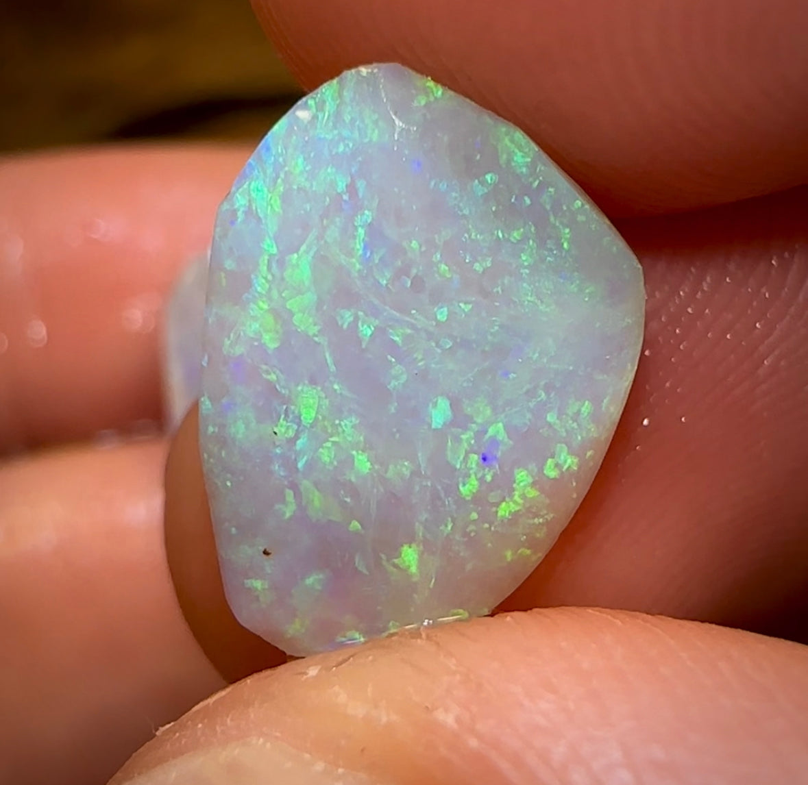 13.5cts - 3x Lightning Ridge Dark Opal Rubs Parcel - Opal Whisperers