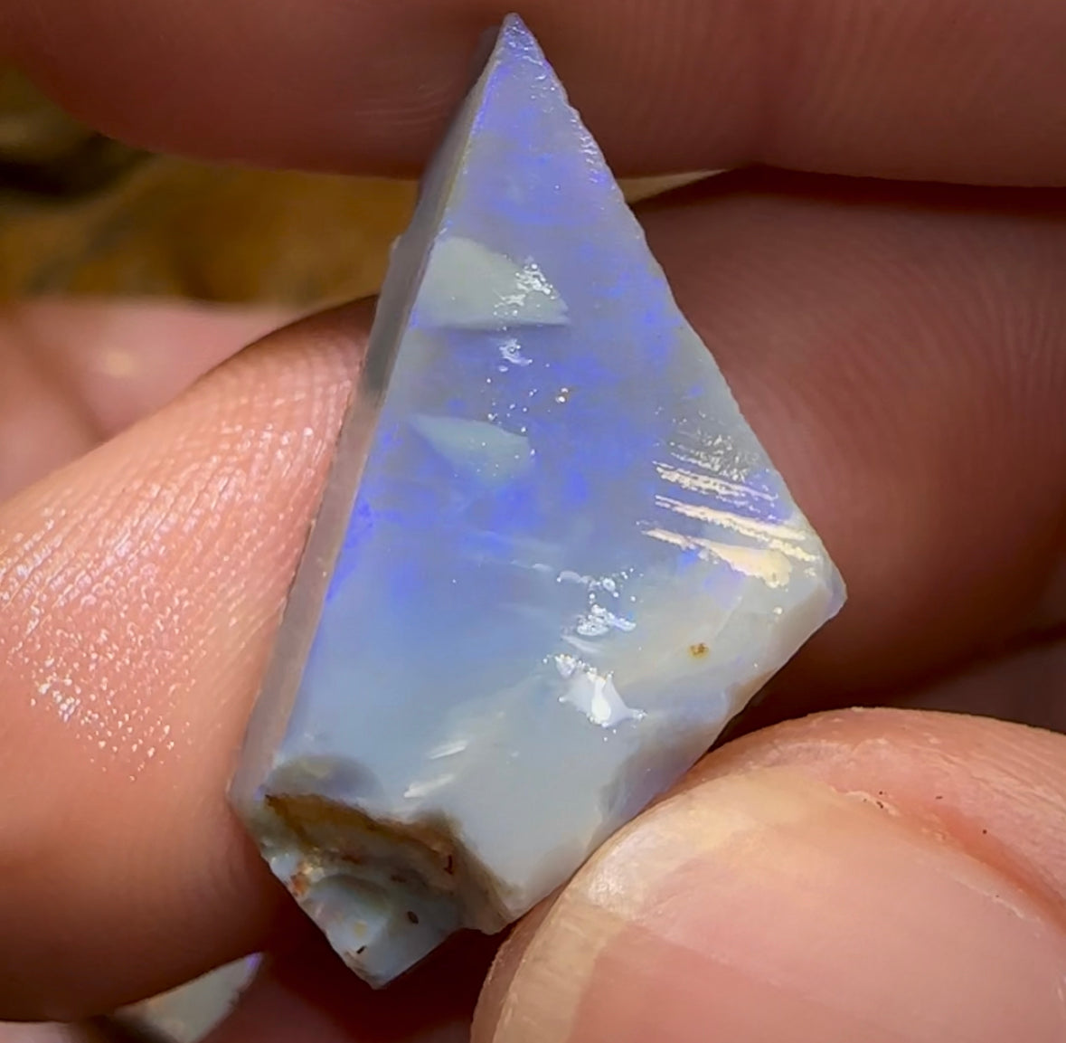 109cts - 6x Lightning Ridge Crystal and Dark Opal Rough Parcel - Opal Whisperers
