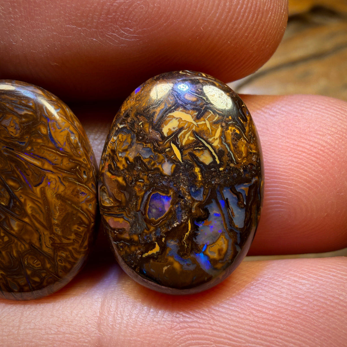 50.8cts - 3x Australian Tribal Boulder Opal’s. Wholesale Parcel