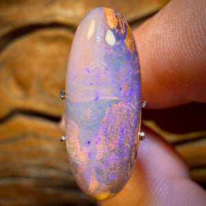 6,6 ct – „Tauche ein“ Massiver australischer Boulder-Pfeifenopal, Wasserlandschaft