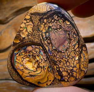 89.2cts - Tribal Australian Boulder Opal from Yowah HALF PRICE BARGAIN