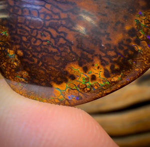 Half Price Card ! 79.8cts - Tribal Australian Boulder Opal from Yowah