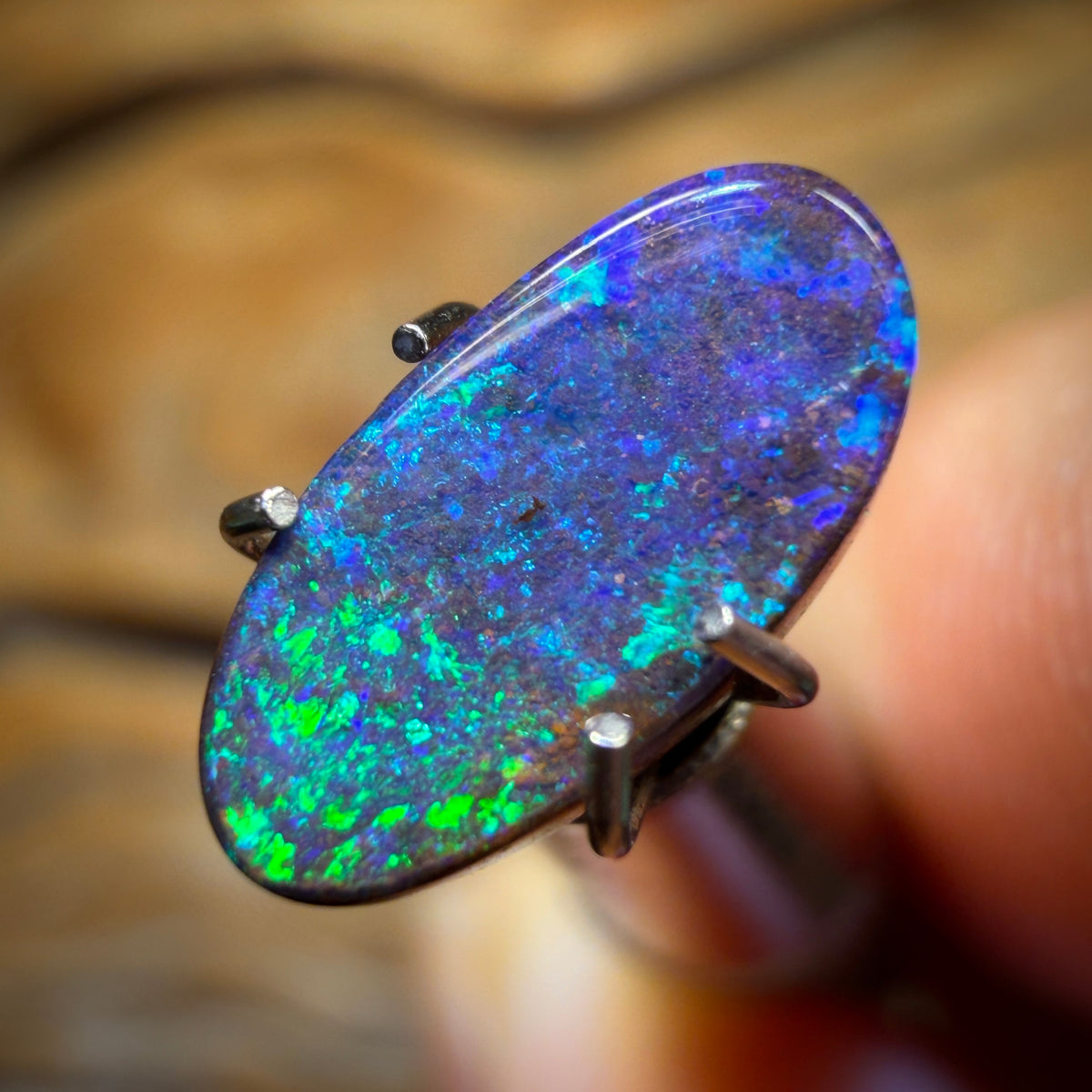 TGIF 1.35cts - Australian Boulder Seam Opal from Winton