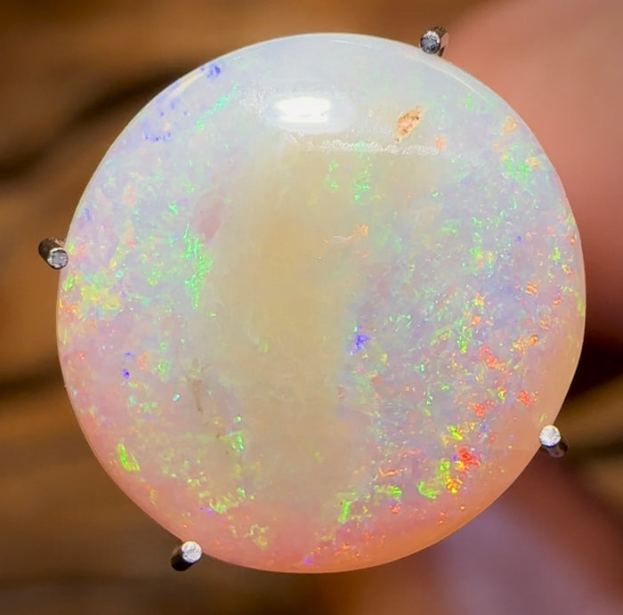 3.8cts - Solid Australian Boulder Pipe Crystal Opal - Opal Whisperers