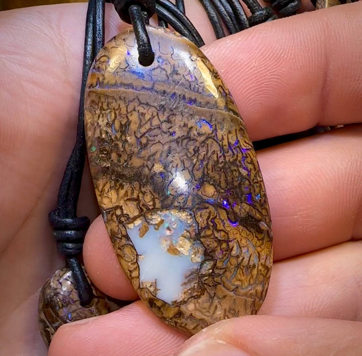 10x Drilled Yowah Boulder Opals. Bulk Wholesale Dealers Package - Opal Whisperers