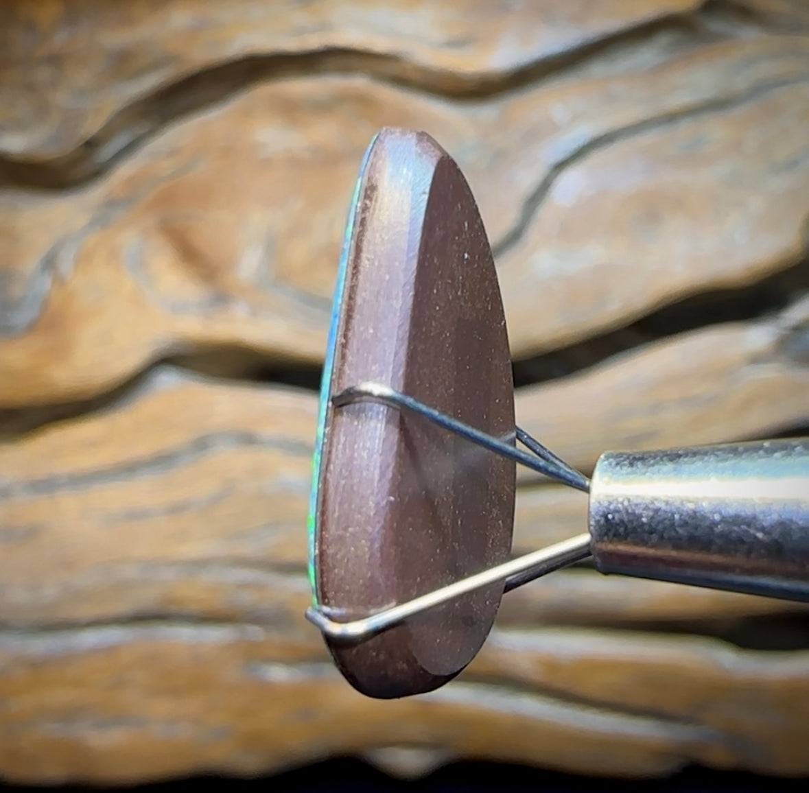 8.1cts - TOP Australian Boulder Opal Doublet - Opal Whisperers