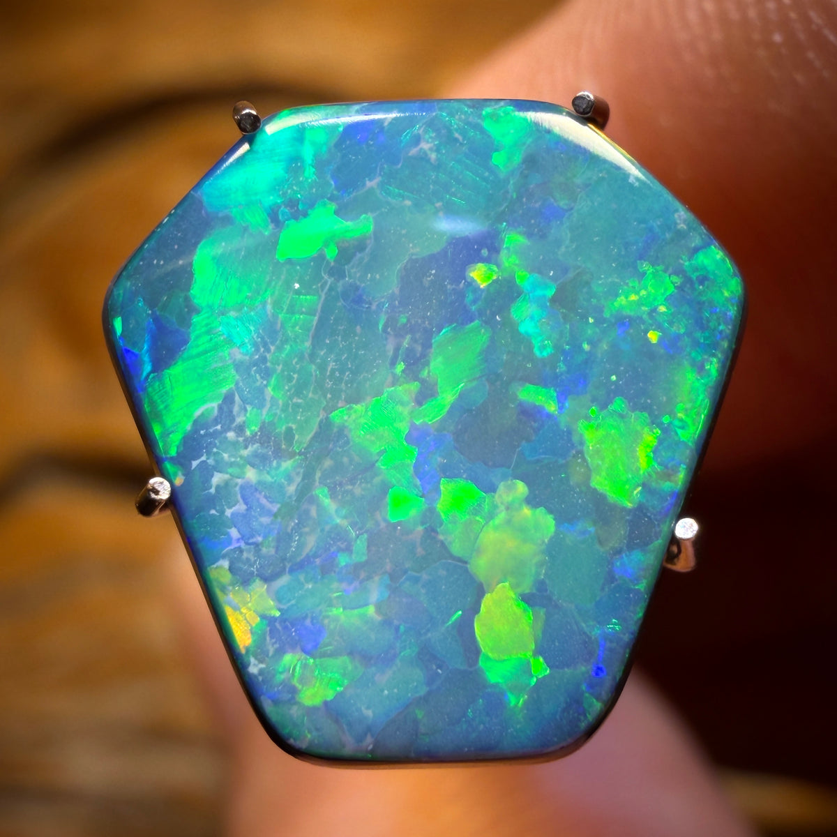 3.1cts - Lightning Ridge Opal Doublet