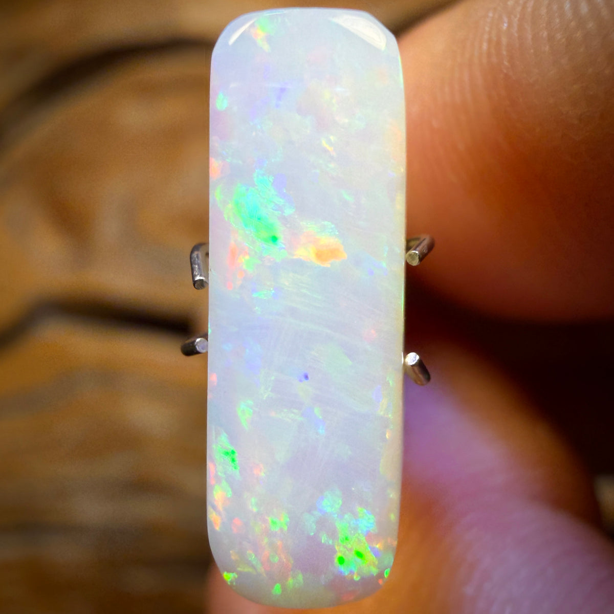 3.1cts - South Australian White Opal from Coober Pedy