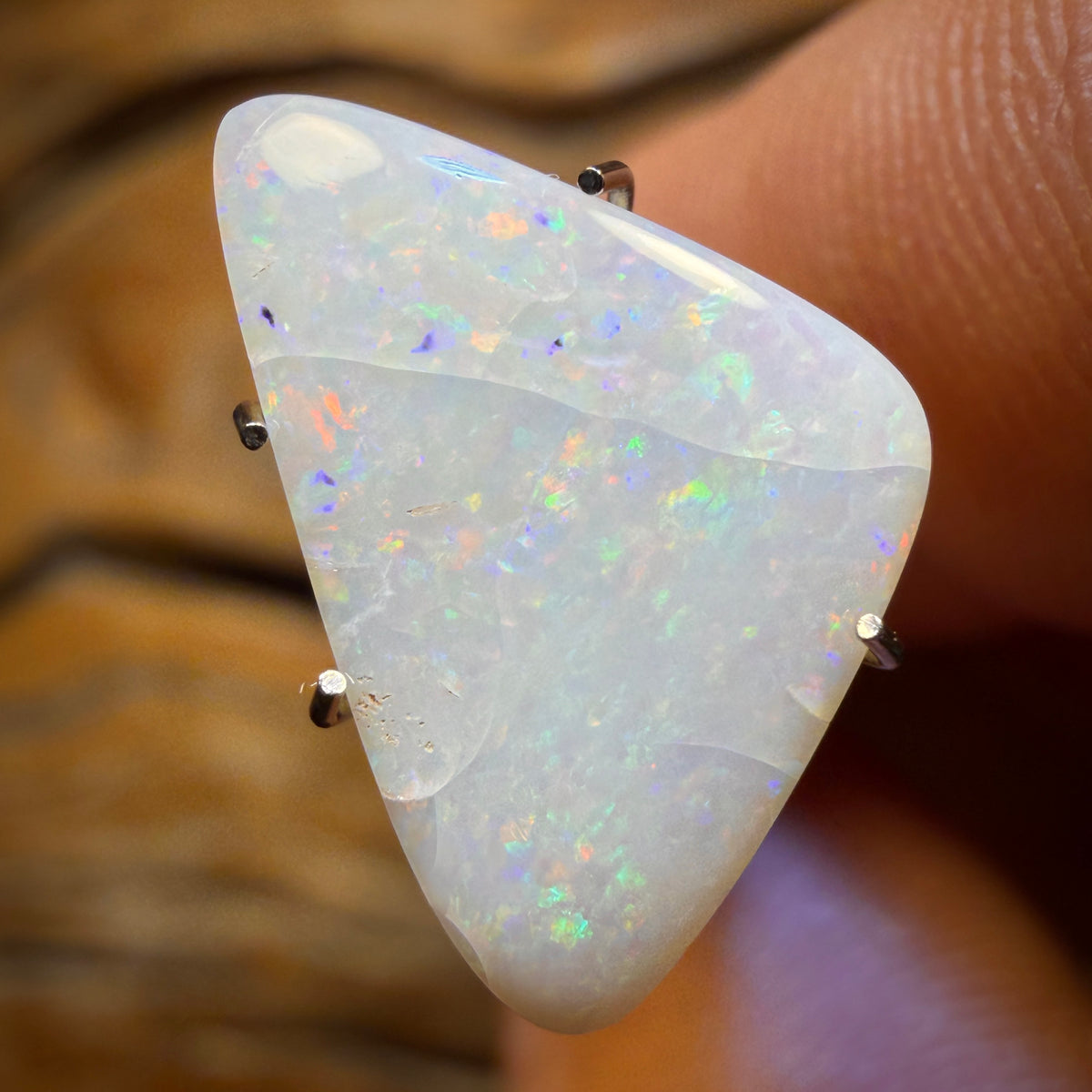 3.6cts - South Australian White Opal from Coober Pedy