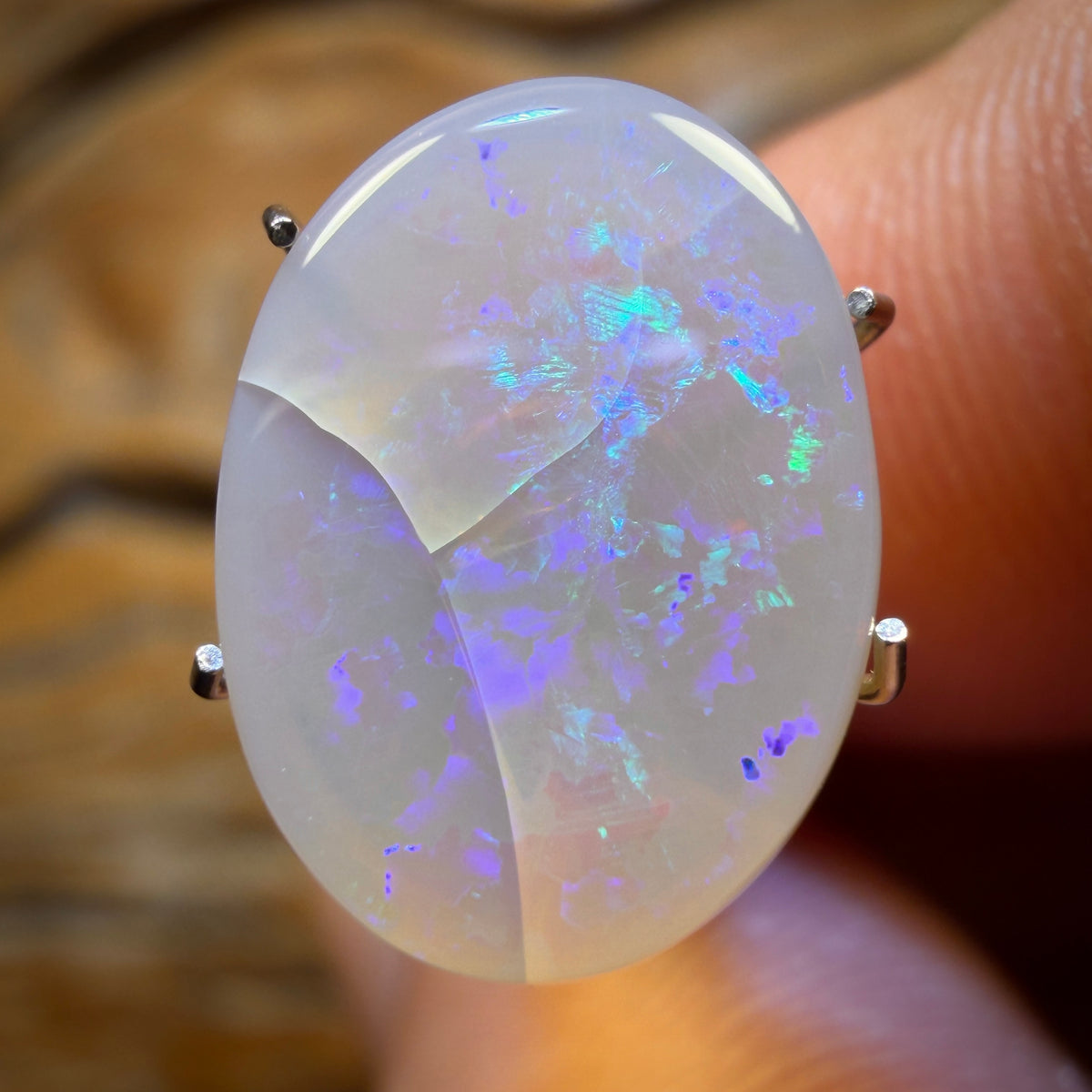 3.7cts - Rare Mintabie Australian Dark Opal