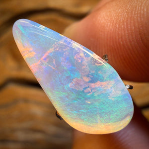 3.7cts - Solid Australian Boulder Pipe Crystal Opal