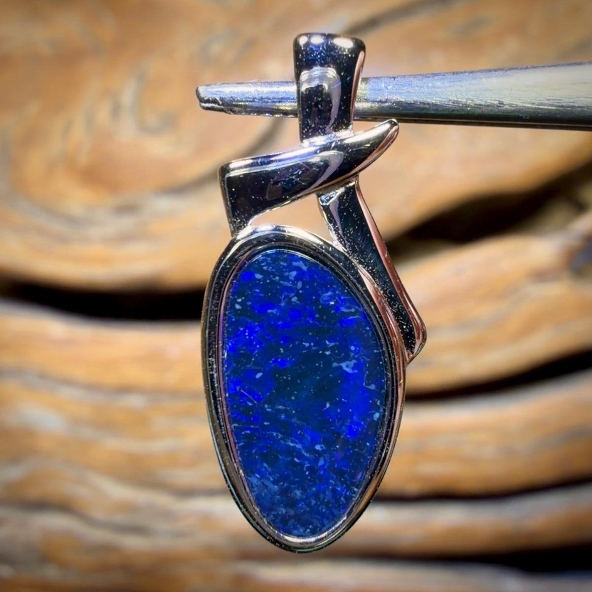 🔒Sterling Silver - WHOLESALE 9 PIECE PENDANT PARCEL. Australian Boulder Opal Doublet Jewellery