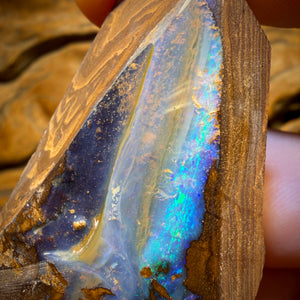 275.5cts - Australian Boulder Seam Opal Specimen Polished