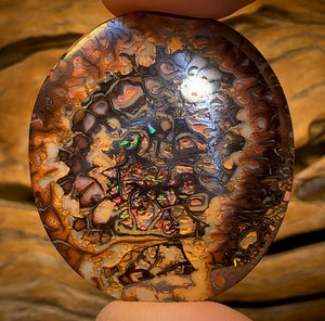 68.9cts - ‘Heart of Opal’ Tribal Australian Boulder Opal