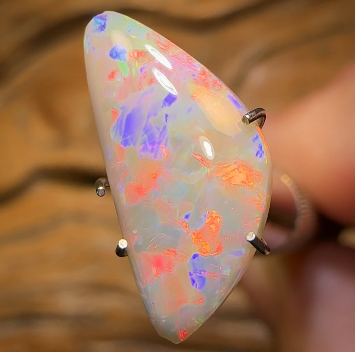 2.9cts - Lightning Ridge Dark Opal